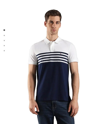 T H Sailor Stripe Polo Tee